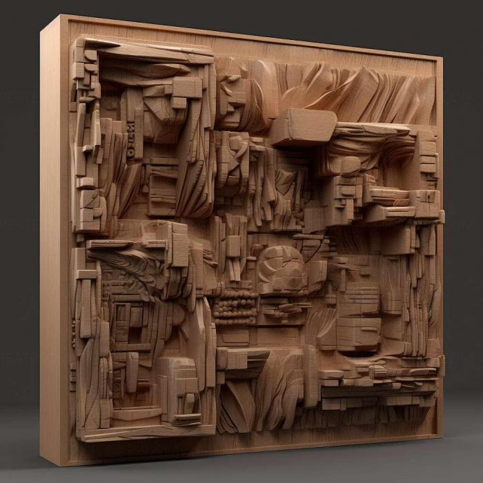 نموذج ثلاثي الأبعاد لآلة CNC 3D Art 